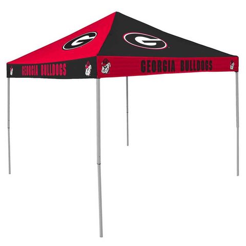 Georgia Bull Dog Popup Tent -10x10 Red