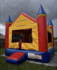Multi Colored Bounce House