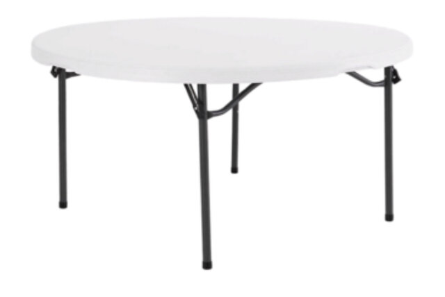 5ft Banquet Round Tables