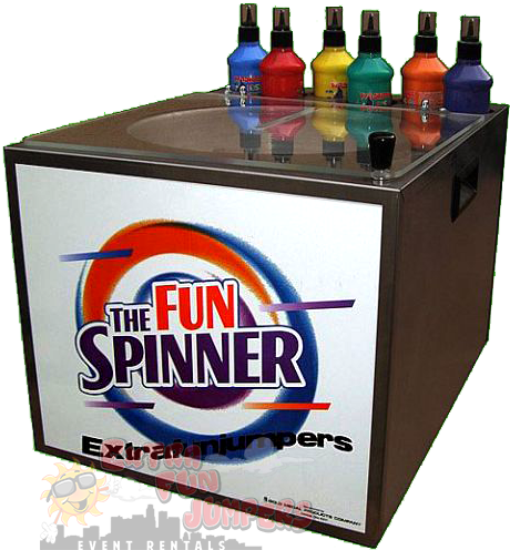 Spin Art Machine  San Diego Kids Party Rentals