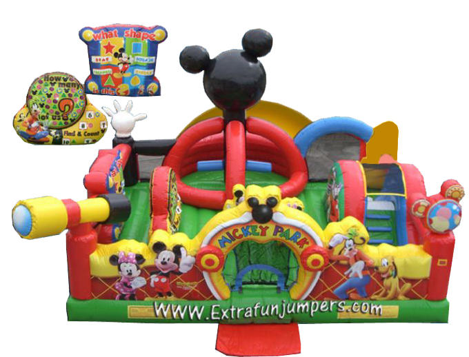 Mickey Mouse - Porta merenda a 3 Scomparti per Bambini - Real Trade 44220