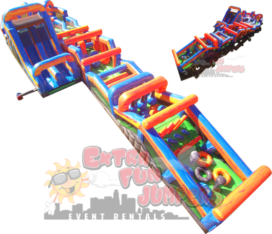 135ft Extreme Curve Obstacle Course 645,646,647&648