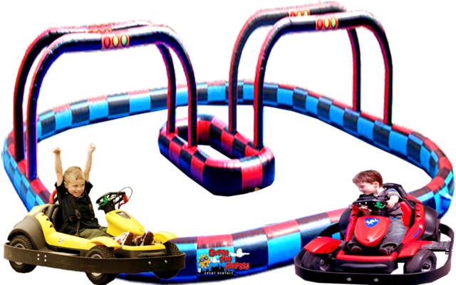 2- Go Karts + Large Race Track #415