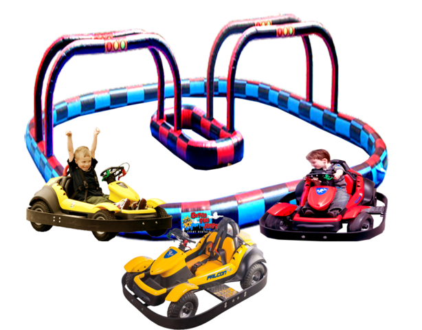 3- Go Karts + Large Race Track #415