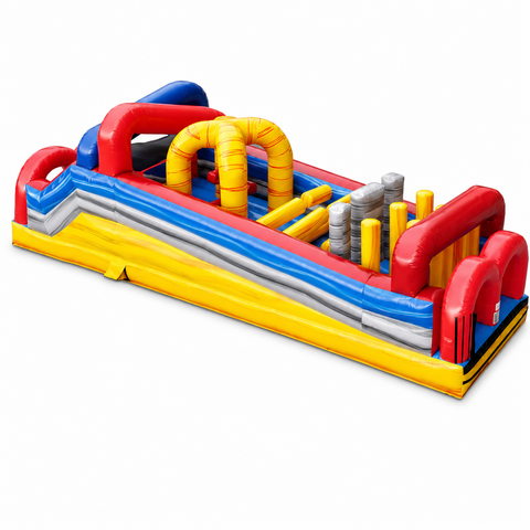 35ft Incline Obstacle Course 660