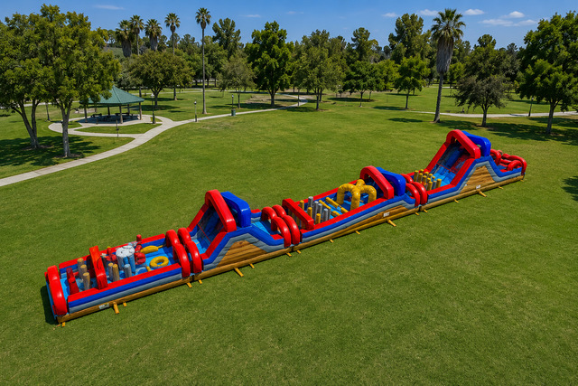 110ft Extreme Challenge Obstacle Course