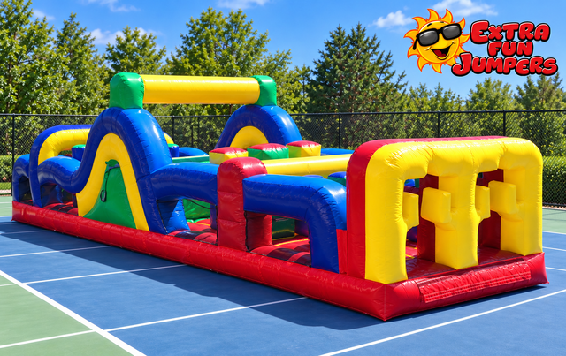 40ft Retro Obstacle Course  640