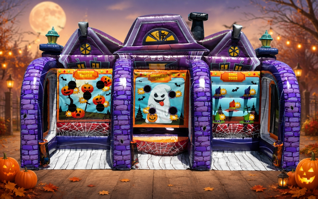 Haunted 3 in 1 Carnival Game 409