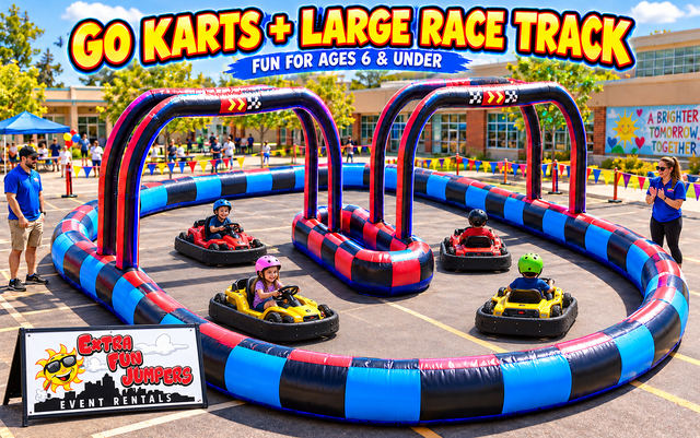 Go Karts + Large Race Track #415