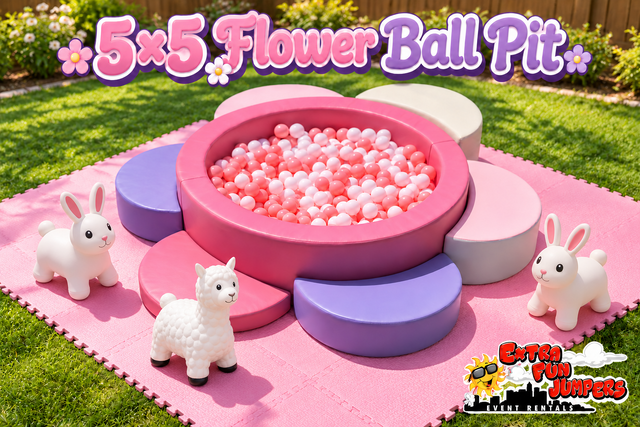 5X5 Flower Ball Pit