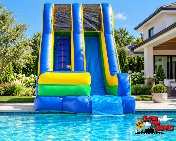 18ft Waterslide into a Pool 503-1 or 503-2
