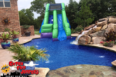 12ft Waterslide into a Pool 511