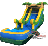 14ft Tropical Single Lane Waterslide 505