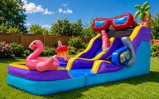 15ft Pool Party WaterSlide