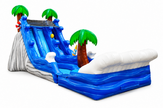 20ft Malibu Dual lane Waterslide 504