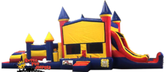 45ft Castle Double Slide Combo 637-1&637-2, 644-1&644-2 or 649-1&649-2