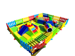 Multicolor Challenge Soft Play