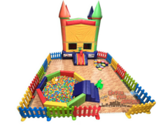Multi Color Castle Soft Play Set