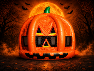 15ft Pumpkin Bouncer 128 