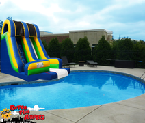 Pool store slide rental