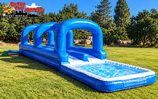 Double Lane Surf N Slide with Pool  523