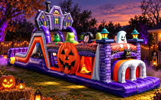 50ft Haunted Obstacle Course 607