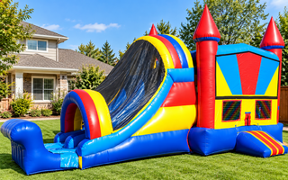 MultiColor Castle Double Slide Combo 624-1