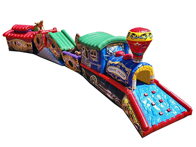 Circus Train Obstacle Course