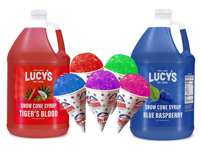 Sno Cone Supplies (100 Servings)