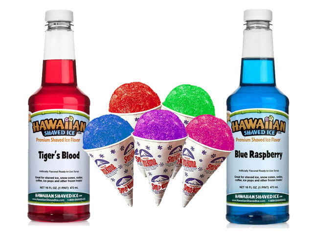 Sno Cone Supplies (25 Servings)