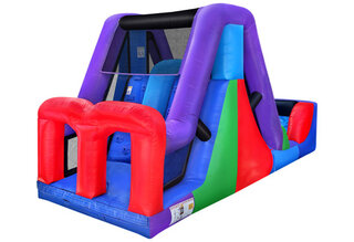 14' Wacky Double Lane Dry Slide