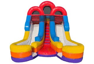 16' Double Lane Dry Slide