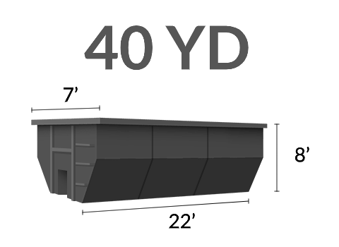 40 yard dumpster