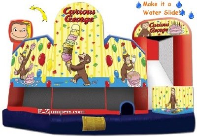 Curious George Lg. Interactive 5in1 Combo