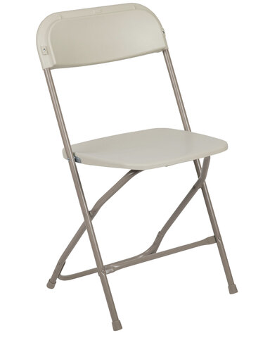 Light Gray Foldable Chairs