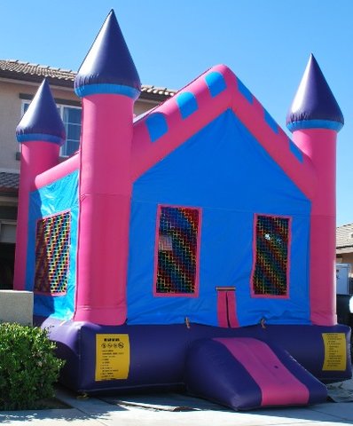 Large Pink and Purple Castle