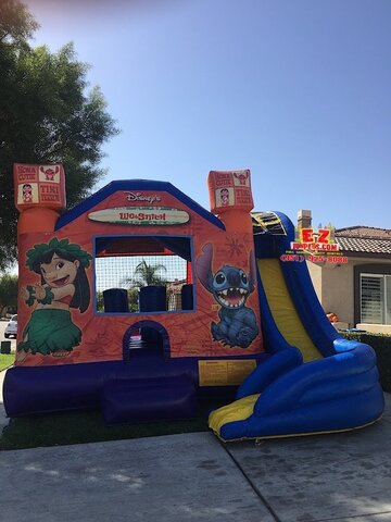 lilo and stitch bounce house