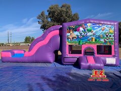Mario - Pink & Purple Modular Jumper Slide 5in1