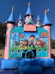 Paw Patrol Magic Castle with Obstacles and Basketball Hoop 