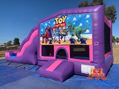 Toy Story - Pink & Purple Jumper Slide Multi-Activities Combo