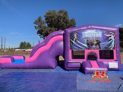 Frozen - Pink & Purple Jumper Slide Multi-Activities Combo