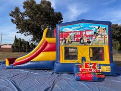 Firefighters / Fire Truck Fighters 3in1 Combo - Jump / Climb / Slide 
