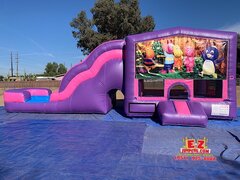 Backyardigans - Pink & Purple Jumper Slide Multi-Activities Combo