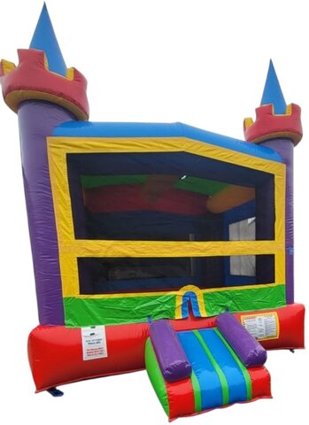 Colorful Bounce House Castle 