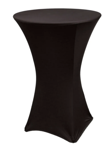 Cocktail Table with Black Cover 42in H Rental