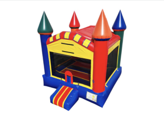 Multi Color Bouncy Castle 