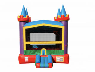 Colorful Castle Bounce House Rental