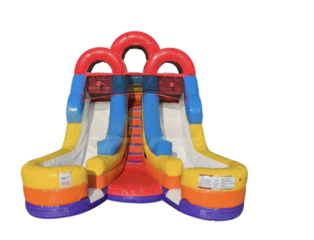 Double Splash Water Slide Rental