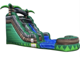 Emerald Green Water Slide 