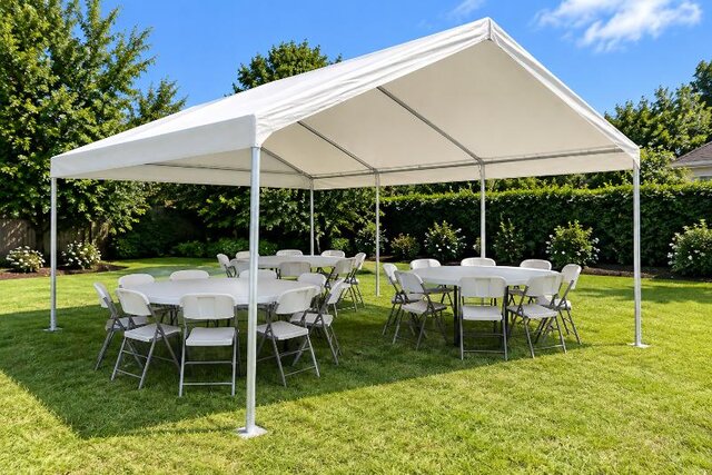 20x20 Tent Package 32 Guest